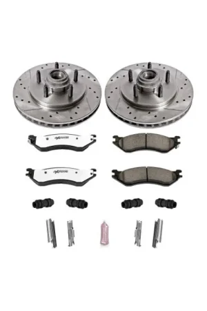 Fresh Stock Power Stop 00-02 Ford Expedition Front Z36 Truck & Tow Brake Kit