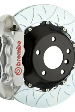 Brembo 16-21 Land Cruiser (J200) Rear GT BBK 4 Piston Cast 380x28 2pc Rotor Slotted Type-3-Silver Discount