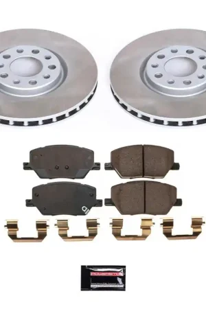 Latest Power Stop 15-22 Jeep Renegade Front Semi-Coated Rotor Kit