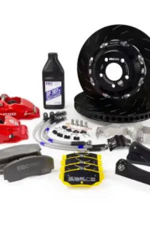 Grab Now EBC Racing 01-13 Mini Cooper S R53/R56 1.6L Black Apollo-4 Calipers 330mm Rotors Front BBK