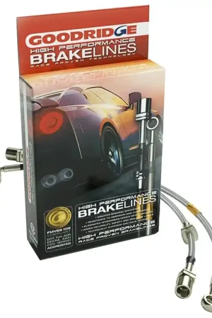 Goodridge 2005 Chevrolet Silverado 1500 Hybrid 2DR 2WD/4WD Ext Cab 4in Ext Line SS Brake Line Kit Direct From Factory