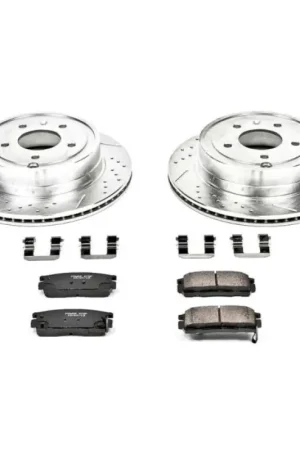 Power Stop 12-15 Chevrolet Captiva Sport Rear Z23 Evolution Sport Brake Kit Hassle-Free Returns