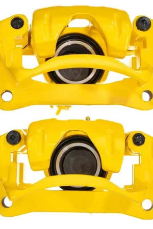 Professional Grade Power Stop 01-07 Toyota Sequoia Rear Yellow Caliper w/Bracket (Pair)