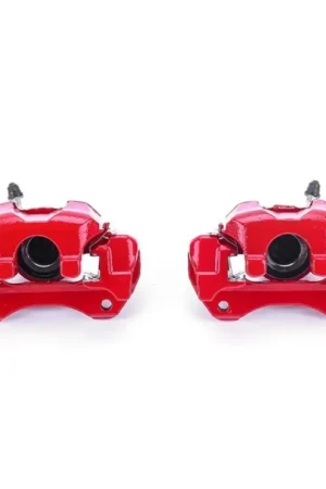 Hot Deal Power Stop 01-03 Toyota Highlander Rear Red Calipers w/Brackets - Pair
