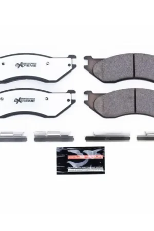 Power Stop 04-06 Dodge Durango Front Z36 Truck & Tow Brake Pads w/Hardware Wholesale