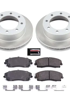 Best Price Power Stop 05-08 Dodge Magnum Front Semi-Coated Rotor Kit