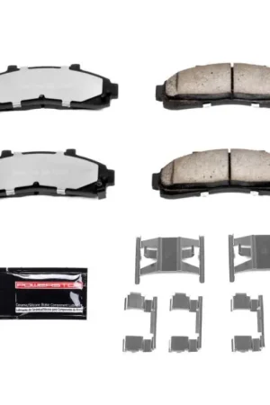 In Demand Power Stop 95-01 Ford Explorer Front Z36 Truck & Tow Brake Pads w/Hardware