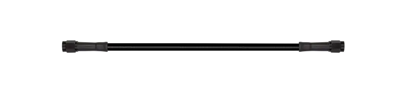 Goodridge 48in Universal Brake Line Assembly w/Black Zinc Fittings & Black Hose Must Have