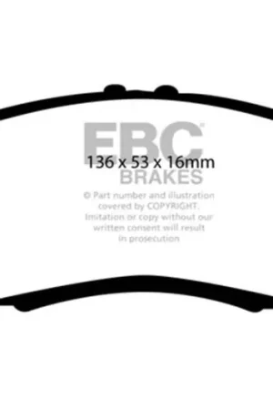 EBC 06-07 Suzuki Aerio 2.3 Greenstuff Front Brake Pads Luxury