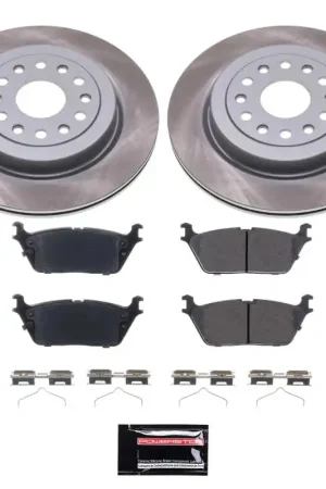 Sale Power Stop 19-23 Ram 1500 Rear Semi-Coated Rotor Kit