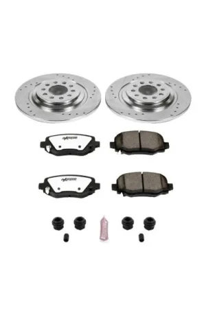 Next Day Delivery Power Stop 14-19 Jeep Cherokee Rear Z36 Truck & Tow Brake Kit