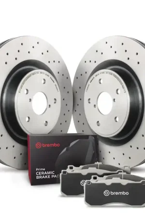 Brembo OE 1997 Mazda Miata/99-05 Miata/95-96 Protege Rear Disc Brake Kit Flash Sale