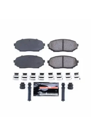 High Quality Power Stop 90-93 Geo Storm Front Z23 Evolution Sport Brake Pads w/Hardware