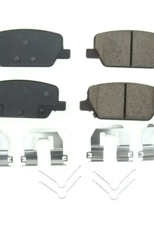 Power Stop 2019 Hyundai Santa Fe Rear Z17 Evolution Ceramic Brake Pads w/Hardware Wholesale
