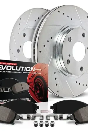 Power Stop 17-21 Tesla 3 Rear Z23 Evolution Brake Kit Handmade