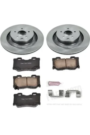 Clearance Power Stop 08-13 Infiniti G37 Rear Autospecialty Brake Kit