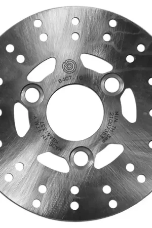 Brembo OE 07-11 Adly Fox 50CC/ 03-08 Peugeot Ludix Snake 50CC 155x3.5mm Brake Disc - Front Fixed Fresh Stock