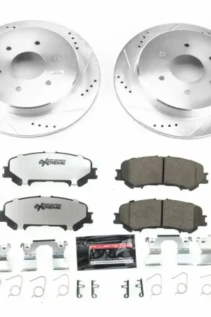 Power Stop 17-19 Nissan Titan Rear Z36 Truck & Tow Brake Kit Luxury