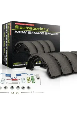 Latest Power Stop 82-86 Jeep Scrambler Rear Autospecialty Brake Shoes w/Hardware