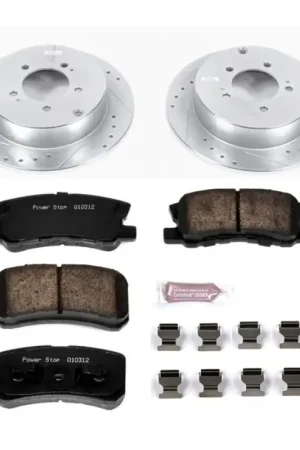 Power Stop 09-15 Mitsubishi Lancer Rear Z23 Evolution Sport Brake Kit Editor’s Pick