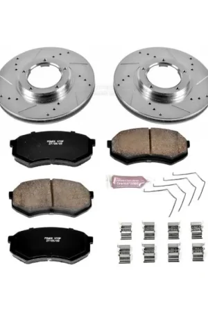 Power Stop 95-04 Toyota Tacoma Front Z23 Evolution Sport Brake Kit Weekend Sale