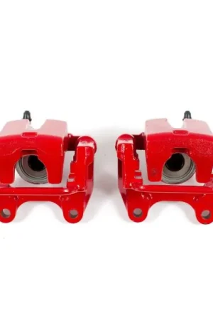 Power Stop 09-10 Dodge Challenger Rear Red Calipers w/Brackets - Pair Hot Picks