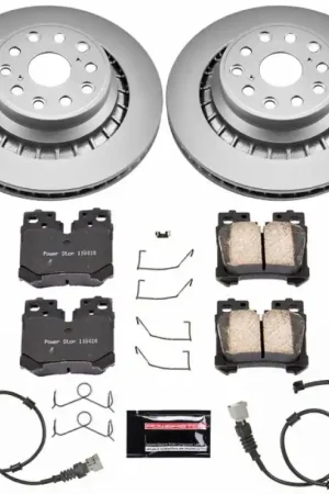 Power Stop 10-17 Lexus LS460 Rear Z17 Evolution Geomet Coated Brake Kit Brand New