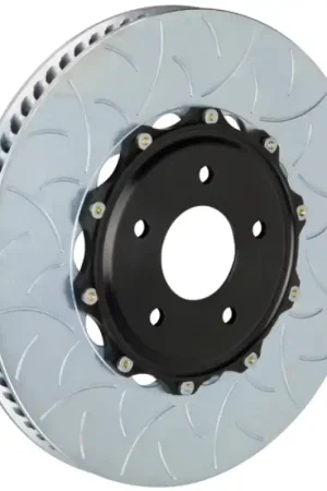 Brembo 02-05 996 Turbo (PCCB Eqpt) Fr 2-Piece Discs 350x34 2pc Rotor Slotted Type3 Free Delivery