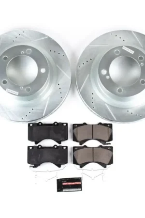 Power Stop 16-18 Lexus LX570 Front Z23 Evolution Sport Brake Kit Free Delivery