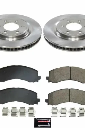 Power Stop 22-23 Ford F-150 Lightning Front Autospecialty Brake Kit Express Delivery