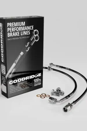 Same Day Shipping Goodridge 2004 Volkswagen R32 Stainless Steel Front Brake Lines