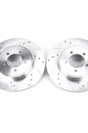 Power Stop 03-05 Lincoln Aviator Rear Evolution Drilled & Slotted Rotors - Pair Place Order