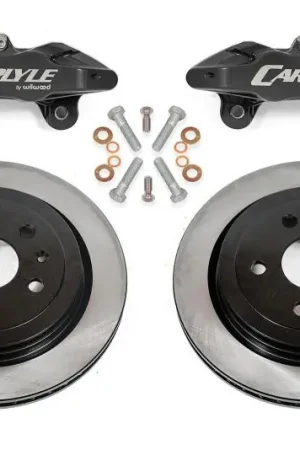 BMR 14-19 Chevrolet Corvette C7 Brake Kit For 15in Conversion Solid Rotors Black Calipers Worldwide Shipping
