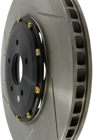 Exclusive Offer StopTech 09-11 Nissan GT-R Front Right Slotted Bare Iron 380x34mm AeroRotor Kit