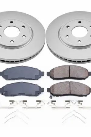 Power Stop 2019 Nissan Frontier Front Z17 Evolution Geomet Coated Brake Kit Direct From Manufacturer