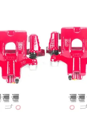 Power Stop 00-04 Toyota Avalon Rear Red Calipers w/Brackets - Pair Viral