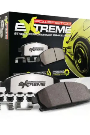 Power Stop 23-24 Chevrolet Corvette Front Z26 Street Pad w/Hardware Top Rated