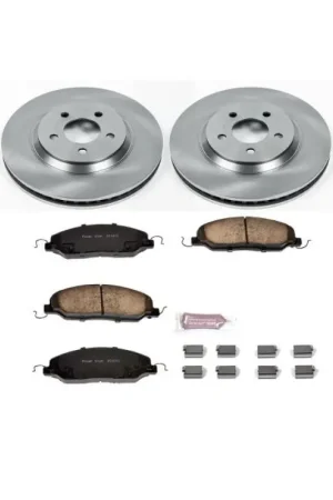 Save Now Power Stop 05-10 Ford Mustang Front Autospecialty Brake Kit