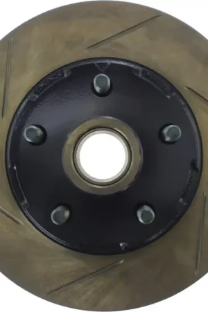 Grab Now StopTech 64-67 Ford Mustang Cryo Slotted Front Right Sport Brake Rotor