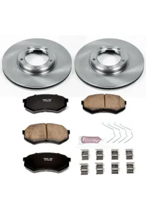 Viral Power Stop 95-04 Toyota Tacoma Front Autospecialty Brake Kit