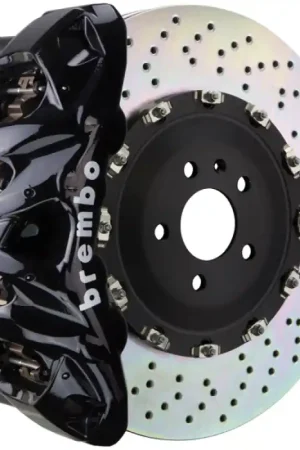 Direct From Manufacturer Brembo 02-08 G500/03-04 G55/09-18 G550 Front GT BBK 8 Piston Cast 412x38 2pc Rotor Drilled-Black