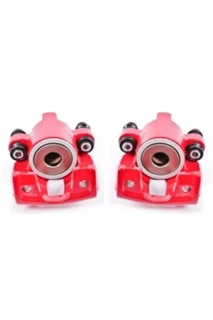 In Demand Power Stop 97-02 Ford Expedition Rear Red Calipers w/o Brackets - Pair