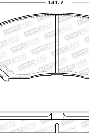 StopTech Street Brake Pads - Rear Same Day Shipping