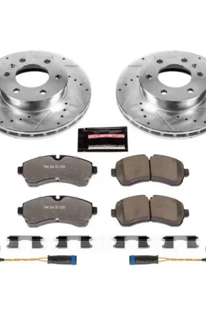Power Stop 07-09 Dodge Sprinter 3500 Front Z36 Truck & Tow Brake Kit Professional Grade