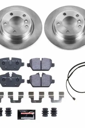 Power Stop 11-16 Mini Cooper Countryman Rear Track Day SPEC Brake Kit Fast Shipping