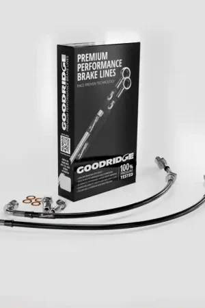 Goodridge 00-07 Honda Accord Stainless Steel Front Brake Lines Brand New
