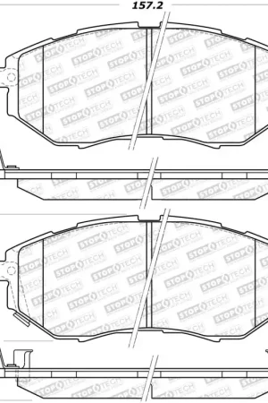 Next Day Delivery StopTech Street Brake Pads