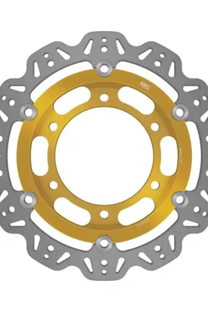 EBC 92-98 Triumph Hinckley Trident 900 Front Left/Right Vee Floating Gold Rotor Hot Picks