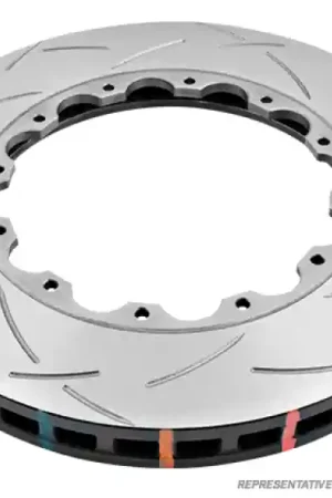 Fast Shipping DBA 2020+ Chevrolet Corvette C8 Z51 Front Slotted 5000 Series Rotor w/ NAS Nuts