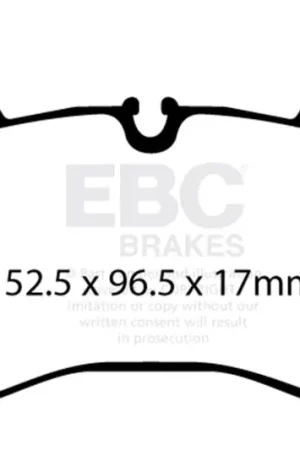 EBC 2020+ Land Rover Defender 90 Greenstuff Front Brake Pads Buy Direct